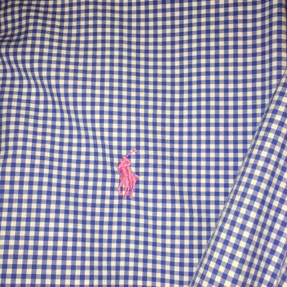Ralph Lauren button you